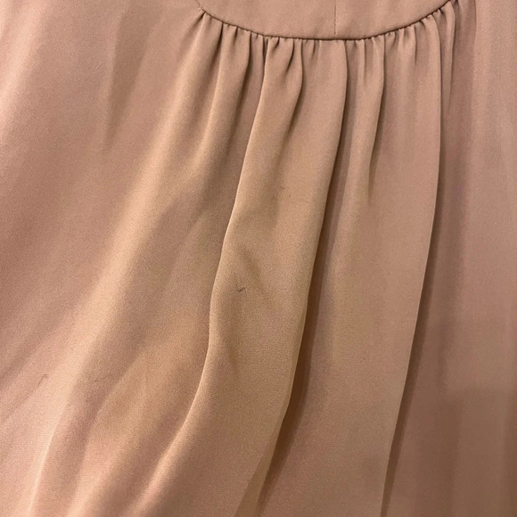 Joie Silk Blouse Burnt Terracotta V-Neck Blouse XS NWT - Picture 4 of 8